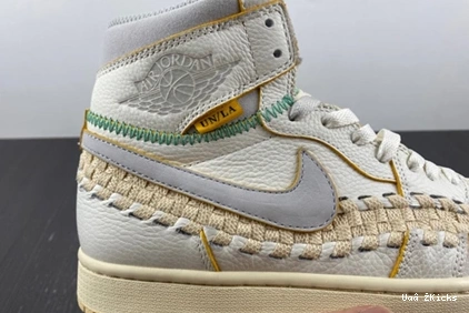 Efficient Sail Woven High Retro 1 OG Union 89 SP FD2565-100 Jordan  0830